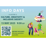 HORIZON EUROPE - Cluster 2 "Culture, Creativity and Inclusive Societies" Εκδήλωση ενημέρωσης & δικτύωσης για τις νέες προκηρύξεις του 2025
